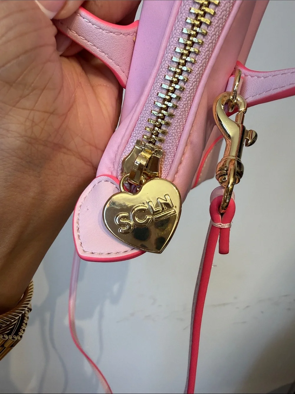 Stoney clover lane pink pouchette